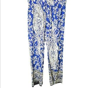 Paisley Design Flowy Pants